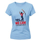 Yes We Can Sciver Brunt Women's Cricket Printed Ladies Fit T-Shirt - England Cricket World Cup 2026