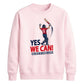Yes We Can Women Cricket Printed Unisex Sweatshirt T20 Womens World Cup