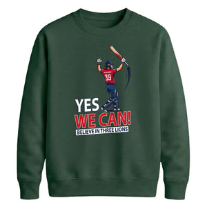Yes We Can Women Cricket Printed Unisex Sweatshirt T20 Womens World Cup