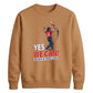 Yes We Can Women Cricket Printed Unisex Sweatshirt T20 Womens World Cup