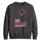 Yes We Can Women Cricket Printed Unisex Sweatshirt T20 Womens World Cup
