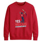 Yes We Can Women Cricket Printed Unisex Sweatshirt T20 Womens World Cup