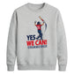 Yes We Can Women Cricket Printed Unisex Sweatshirt T20 Womens World Cup