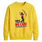 Yes We Can Women Cricket Printed Unisex Sweatshirt T20 Womens World Cup