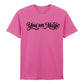 You Are Magic Retro Sparkle Script Slogan Unisex T-Shirt Pride Day LGBTQ