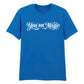 You Are Magic Retro Sparkle Script Slogan Unisex T-Shirt Pride Day LGBTQ