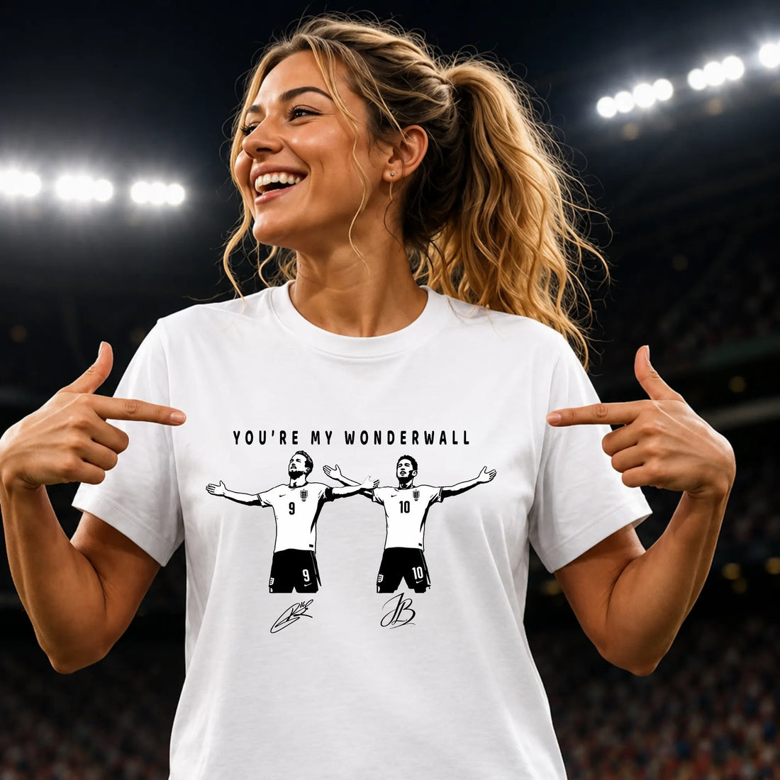 You're My Wonderwall England Football Unisex T-Shirt Female