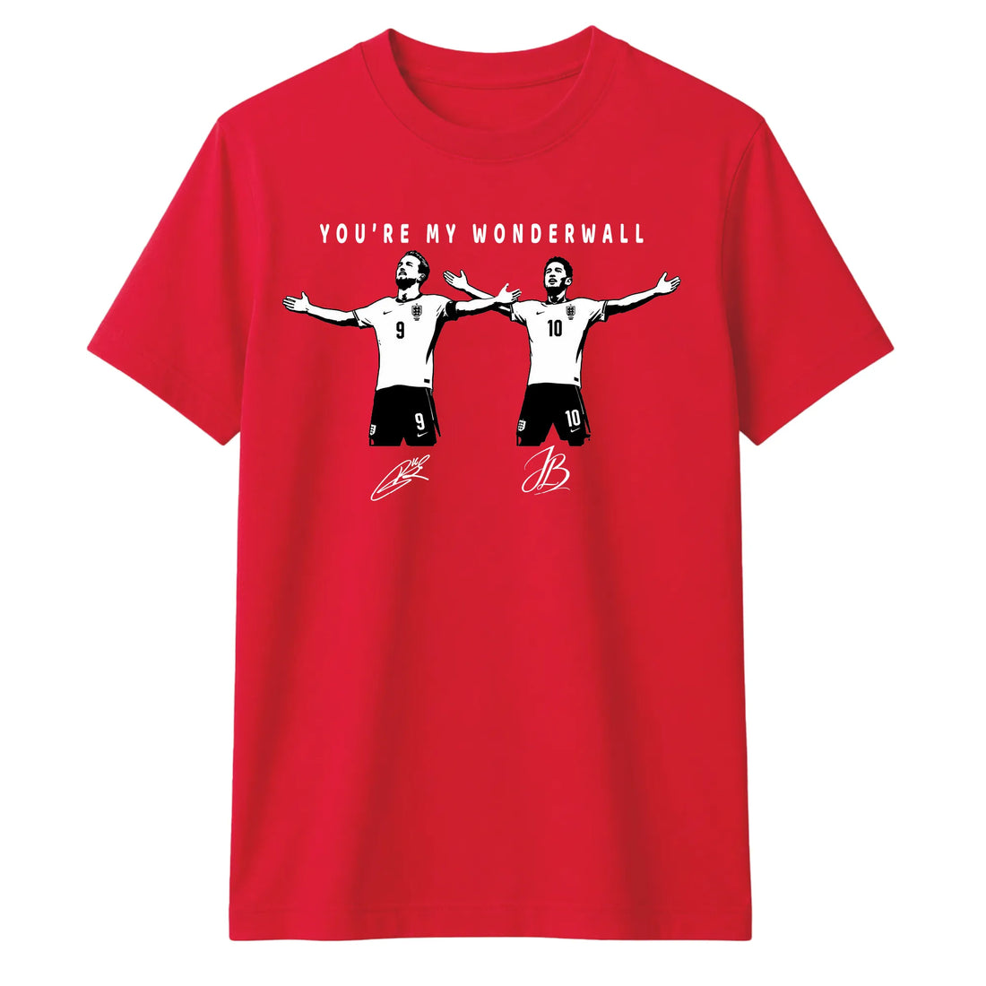 You're My Wonderwall England Football Unisex T-Shirt Red
