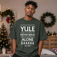 Yule Never Walk Alone Football Christmas Oversized T-Shirt