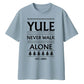 Yule Never Walk Alone Football Christmas Oversized T-Shirt
