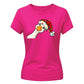 Adorably cute funny festive goose Christmas Ladies T-Shirt