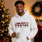 Adorable row of five happy snowmen Christmas Unisex Hoodie