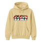 Adorable row of five happy snowmen Christmas Unisex Hoodie