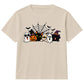 Adorable spooky characters group Halloween Kids T-Shirt