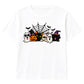 Adorable spooky characters group Halloween Kids T-Shirt