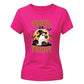Adorable witch hat ghost graphic Halloween Ladies t-shirt