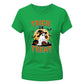 Adorable witch hat ghost graphic Halloween Ladies t-shirt