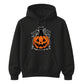 Adorably spooky black cat pumpkin Halloween Unisex Hoodie