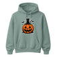 Adorably spooky black cat pumpkin Halloween Unisex Hoodie