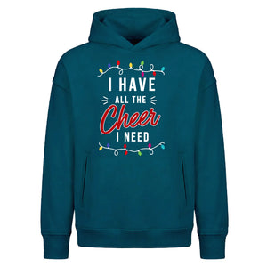Bright Holiday Lights Quotes Christmas Oversized Hoodie