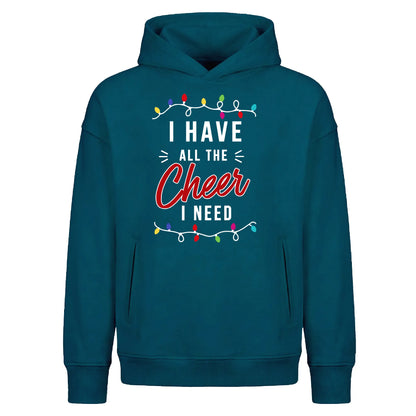 Bright Holiday Lights Quotes Christmas Oversized Hoodie