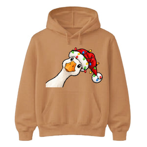 Amusing feathered holiday lights Christmas Unisex Hoodie