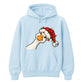 Amusing feathered holiday lights Christmas Unisex Hoodie