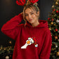 Amusing feathered holiday lights Christmas Unisex Hoodie