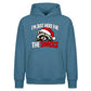 Amusing raccoon snack lovers Christmas Oversized Hoodie