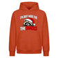 Amusing raccoon snack lovers Christmas Oversized Hoodie