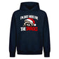 Amusing raccoon snack lovers Christmas Oversized Hoodie