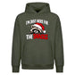Amusing raccoon snack lovers Christmas Oversized Hoodie