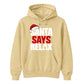 Amusing santa says relax phrase Christmas Unisex Hoodie