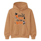 Amusing wine loving witch quote graphic Halloween hoodie