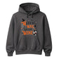 Amusing wine loving witch quote graphic Halloween hoodie