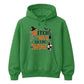 Amusing wine loving witch quote graphic Halloween hoodie