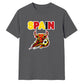 Angry Bull Mascot Spain Football Tournament Unisex T-Shirt