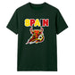 Angry Bull Mascot Spain Football Tournament Unisex T-Shirt