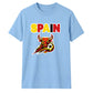 Angry Bull Mascot Spain Football Tournament Unisex T-Shirt