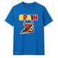 Angry Bull Mascot Spain Football Tournament Unisex T-Shirt