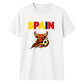 Angry Bull Mascot Spain Football Tournament Unisex T-Shirt
