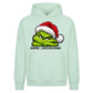 Antisocial quote grumpy face Christmas Oversized Hoodie