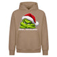 Antisocial quote grumpy face Christmas Oversized Hoodie