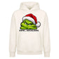 Antisocial quote grumpy face Christmas Oversized Hoodie