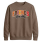 Arched Friendsgiving font art Thanksgiving Unisex Sweatshirt
