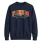 Arched Friendsgiving font art Thanksgiving Unisex Sweatshirt