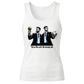 Argentina Champions Messi Suit Graphic Ladies Tank Top