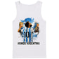 Argentina Football Lionel Messi Celebration Men Tank Top