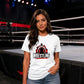 Athletic Graphic Wrestler Tee Wrestling ladies fit t-shirt