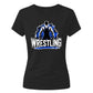 Athletic Graphic Wrestler Tee Wrestling ladies fit t-shirt